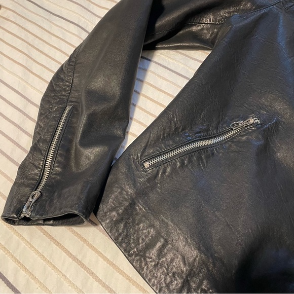 MADEWELL Washed Leather Jacket - Picture 7 of 16